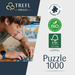 Puzzle 1000 Pohled na plachetnice Unlimited Fit Technology