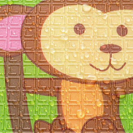 Humbi Oboustranná skládací vzdělávací podložka z pěny XPE 200x180x1