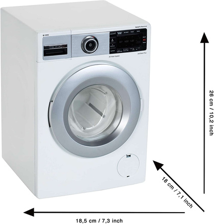 Pračka Bosch pro děti se světelným zvukem proudu vody Klein