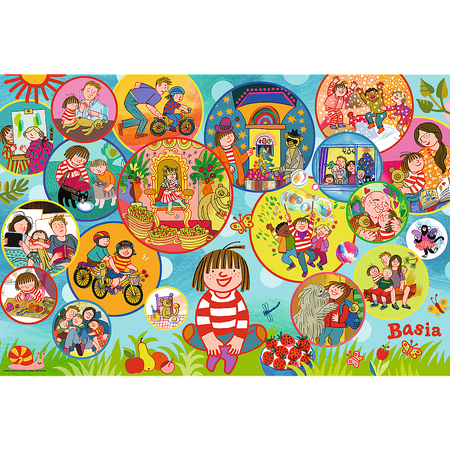 Puzzle Trefl 100 prvků Strávit den s Basiou 5+