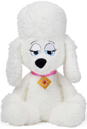 Paw Patrol Na stránkách Movie Kinofilm Delores velký bílý maskot plyšový pes 75 cm