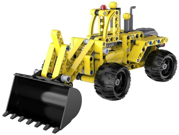 CaDa Technic stavebnice 25 cm žlutá Max pull back 213 dílků