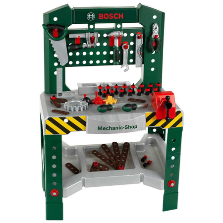 Velká dílna Bosch s dětským nářadím 77 položek Klein 8574