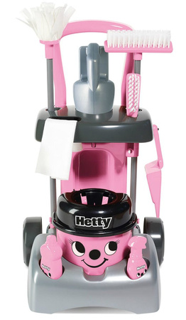 Dětský úklidový vozík s vysavačem a mopem Hetty Deluxe Casdon