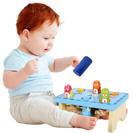 Dřevěný PUNCH PUNCHER Malá noha