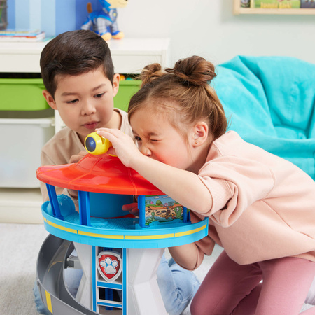 Paw Patrol Velký Věž s figurkami policejního vozidla + příslušenství