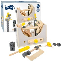 Dřevěná skříňka na nářadí 24 položek