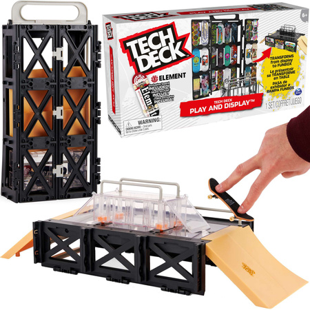 Tech Deck pouzdro na skateboardy se stojanem na hmatník