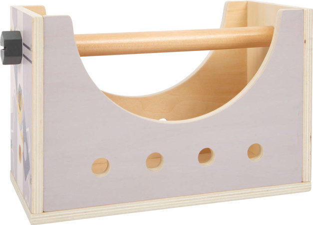 Dřevěná skříňka na nářadí 24 položek