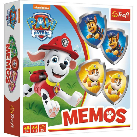Tlapková patrola Společenská hra Family Memory Game Memory Pieski Memos Trefl