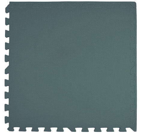 Pěnová podložka Podlahové puzzle bezpečné vodotěsné 3 ks. tmavě zelená 62 x 62 x 1 cm láhev zelená Humbi