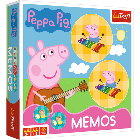 Hra Trefl Memory Memo Prasátko Peppa