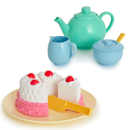 Čajová souprava šálek kávy koláče pro děti 36 položek