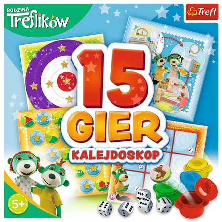 Trefl Treflíci Kaleidoskop sada 15 her