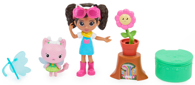 Gabby's Dollhouse pohyblivá figurka Gabi Fairy Garden a příslušenství Gabby's Dollhouse Spin Master