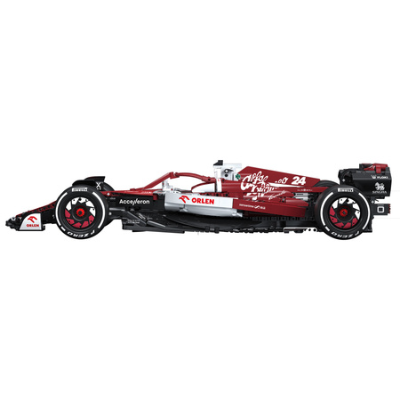 Stavebnice CaDA Alfa Romeo Formula 1 Team Orlen Racing Car Red 1868 dílků