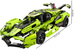 CaDA Construction Blocks Dálkově ovládané velké sportovní auto Green Blade Car 432 kusů RC Dual Mode