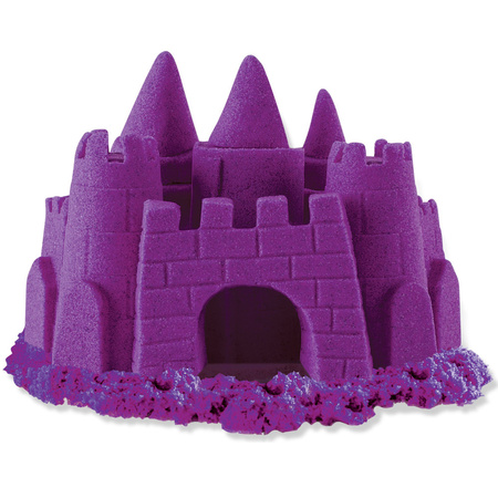 Kinetic sand piasek kinetyczny żywe kolory fioletowy 900g+