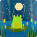 Malá noha 11539 Layer puzzle Frog King