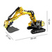 CaDA stavební bloky Stavební vozidlo žluté Bořek bagr 467 kusů