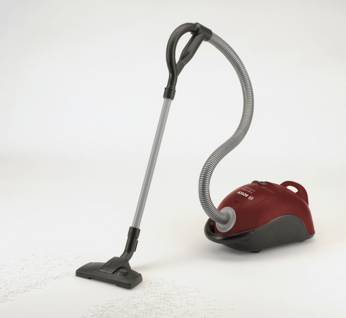 KLEIN Dětský vysavač BOSCH červený bordó