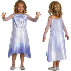 Disney Ledové království kostým, karnevalový kostým Elsa 124-135 cm (7-8 let)