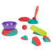 Kinetický písek Kinetic Sand Mo ld 'n Flow 2 barvy + 3 doplňky