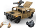 CaDA Building Blocks Dálkově ovládaný vojenský terénní automobil Humvee 628 RC dílků