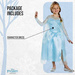 Disney Ledové království kostým, karnevalový kostým Elsa 94-109 cm (3-4 roky)