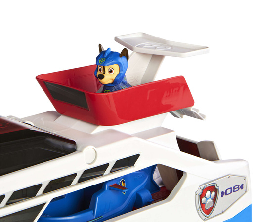 Tlapková patrola 3v1 Aqua Pups Chase Velryba Patroller vodní vozidlo + figurka psa