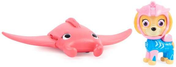 Tlapková patrola Sada Aqua Pups Skye figurka a mořský ďábel