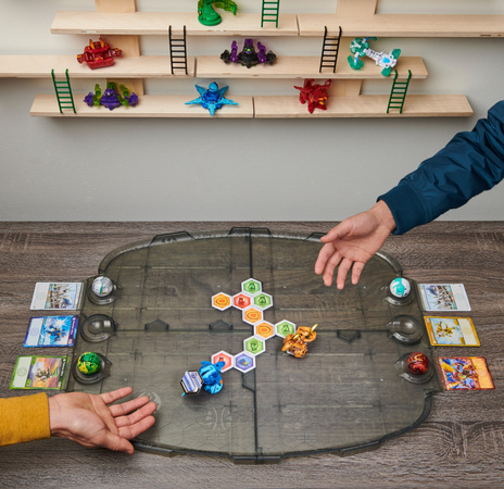 Bakugan Battle Matrix Arena Walk Geogan Rising + figurka a karty