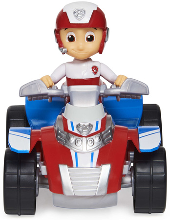 Tlapková patrola 2v1 Ryder Čtyřkolka ATV Záchranné vozidlo a figurka