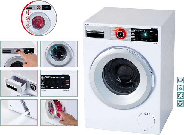 Pračka Bosch pro děti se světelným zvukem proudu vody Klein