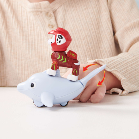 Tlapková patrola Sada figurek Marshall a delfín Aqua Pups