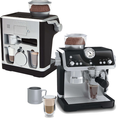 Kávovar DeLonghi pro malé baristy s napěňovačem mléka Casdon