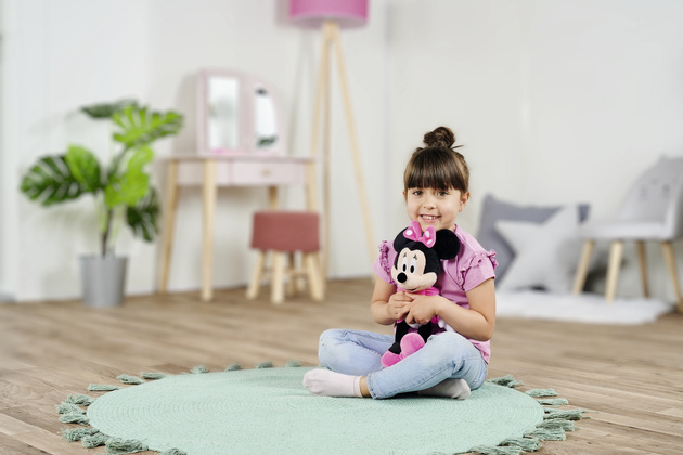 Plyšová hračka Disney Minnie Mouse měkký plyšový maskot 35 cm