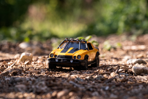 Transformers Auto Bumblebee Chevrolet Camaro 1977 Žluté auto Jada Toys