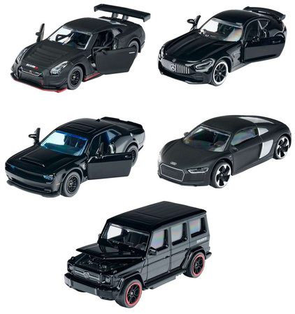 Sada 5 vozidel Black Edition