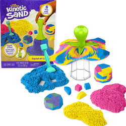 Sada kinetického písku Kinetic Sand Squish n' Create + příslušenství