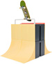 Big Vert Wall ramp fingerboard set + barevný skateboard Tech Deck Spin Master
