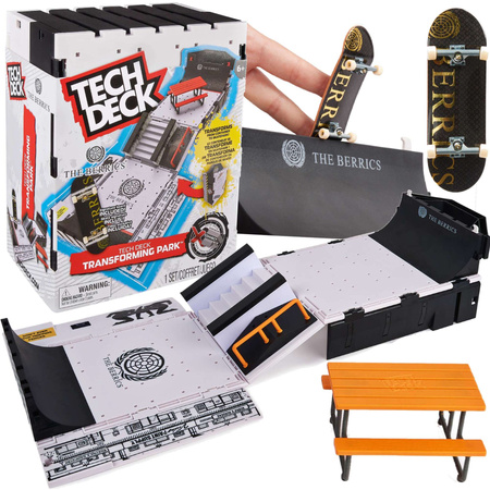 Tech Deck Skládací sada Skate Park Ramp Fingerboard + deska od The Berrics
