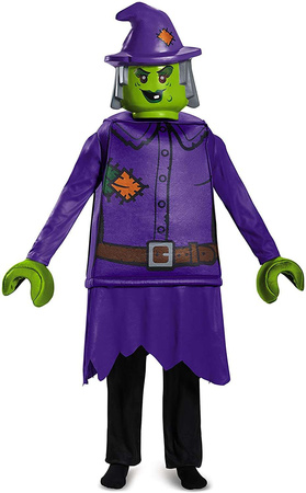 Lego Strój Kostium Czarownicy Witch 7-8 lat M DELUXE