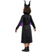 Disney Maleficent karnevalový kostým pro dívky Čarodějnice Diabolina kostým šaty 109-123 cm (4-6 let)