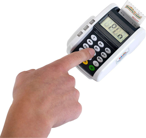 Platební terminál pro děti Účtenky z karet Prodejna hraček Klein Sound