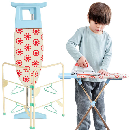 Žehlicí prkno žehlička a sušička pro děti Casdon bílé zboží