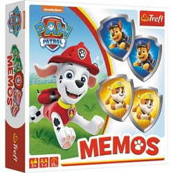 Tlapková patrola Společenská hra Family Memory Game Memory Pieski Memos Trefl