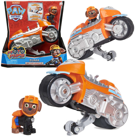Psi Patrol Motopies Zuma figurka a motorka deluxe vozidlo Spin Master