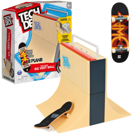 Tech Deck fingerboard Big Vert Wall rampa set + skateboard 