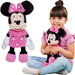 Plyšová hračka Disney Minnie Mouse měkký plyšový maskot 35 cm
